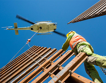 Chicago Helicopter Commercial Construction