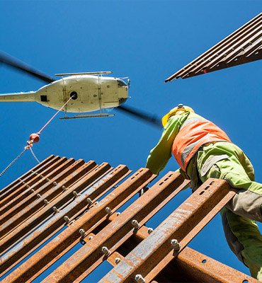 Chicago Helicopter City Work
