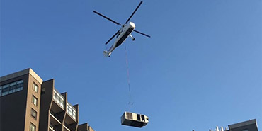 Chicago Helicopter HVAC Transport